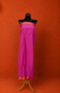 Pink South Cotton Embroidered 3pc Dress Material