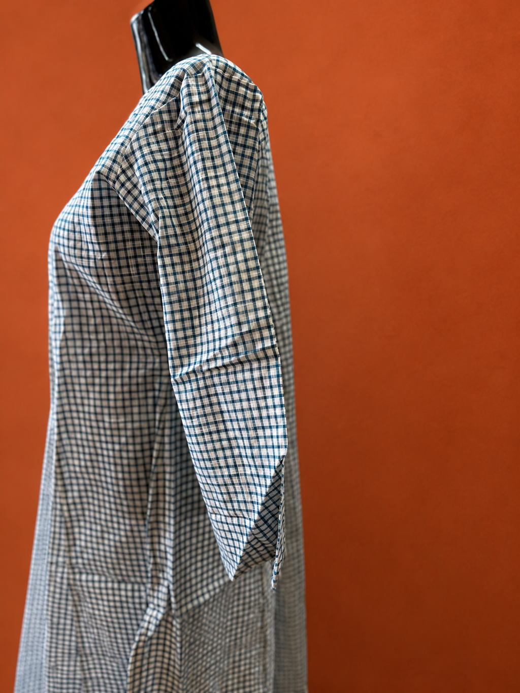 White Cotton Khadi Kurta