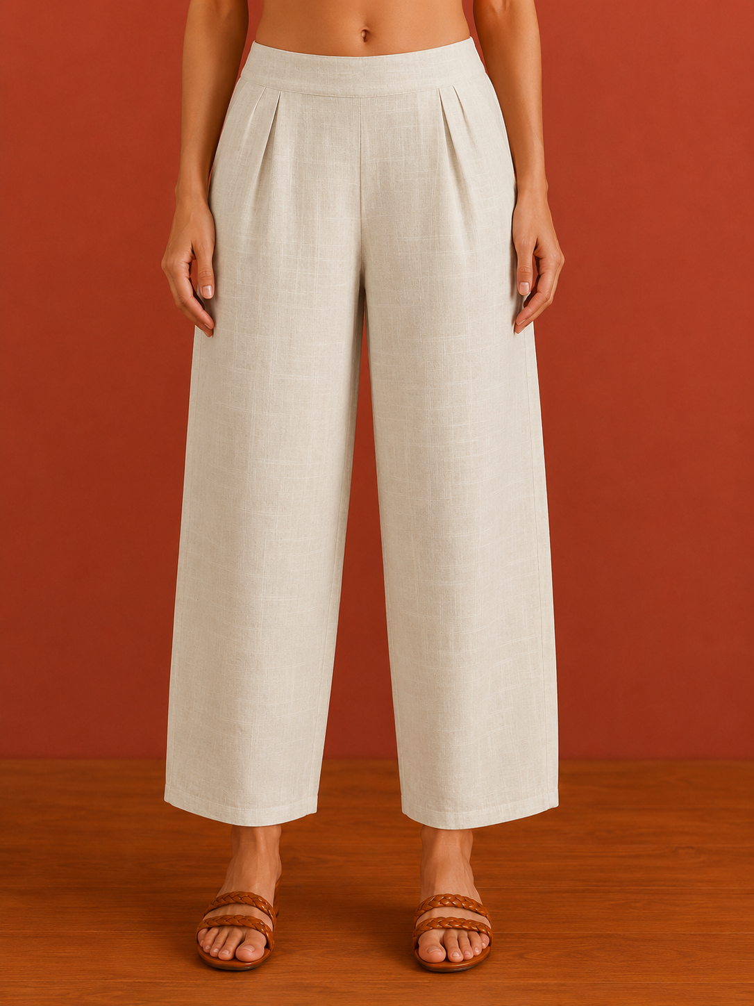 White Cotton Kurta Set