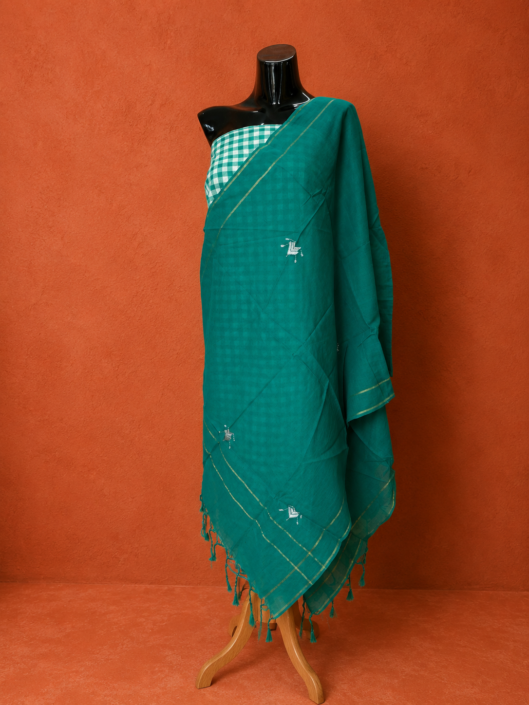 South Cotton Embroidered 3PC Dress Material
