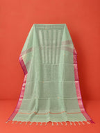 Green Kota Doria Embroidered 2Pc Dress Material
