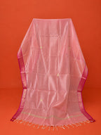 Pink Kota Doria Embroidered 2 Pc Dress Material