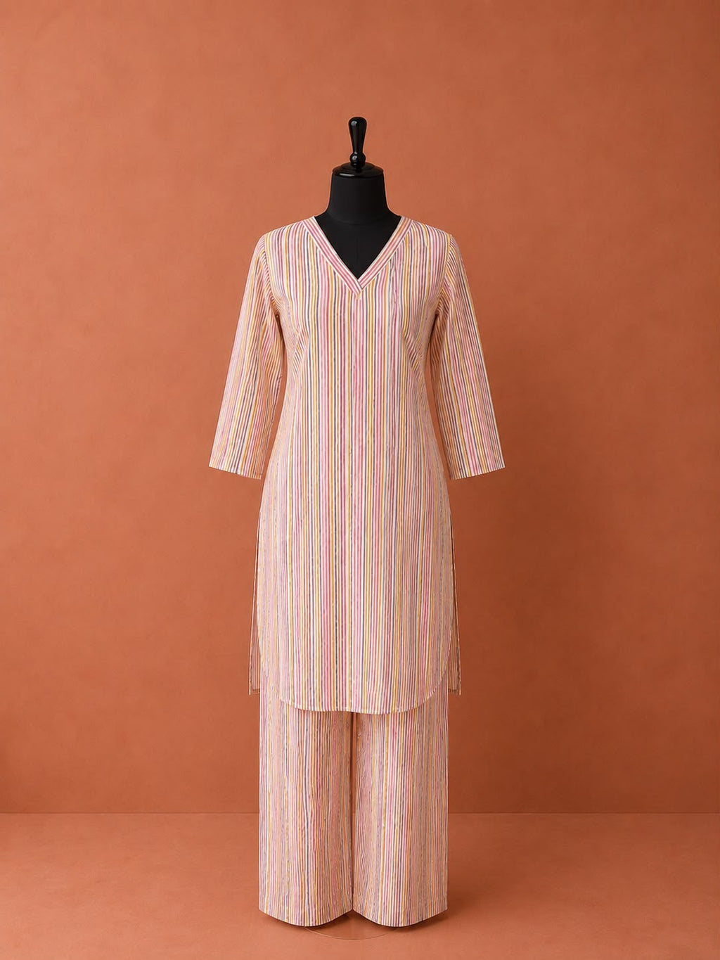 Multi Color Cotton Printed Night Suit