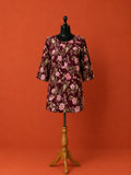 Multicolor Cotton Printed Short Kurti