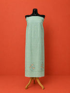 Green Kota Doria Embroidered 2Pc Dress Material