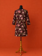 Multicolor Cotton Printed Short Kurti