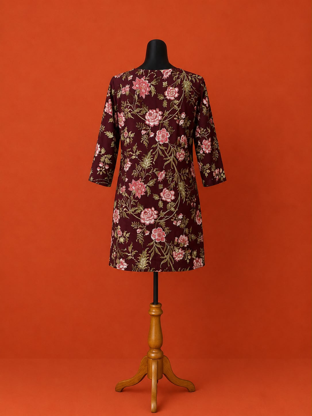 Multicolor Cotton Printed Short Kurti